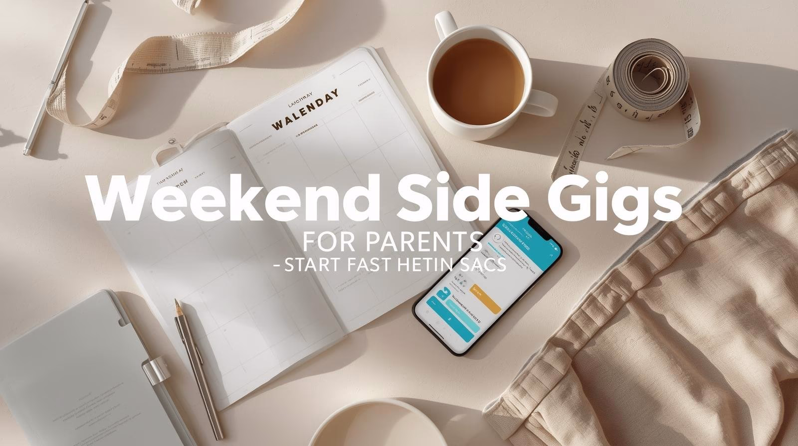 Weekend Side Gigs for Parents: Realistic Ideas You Can Start Fast