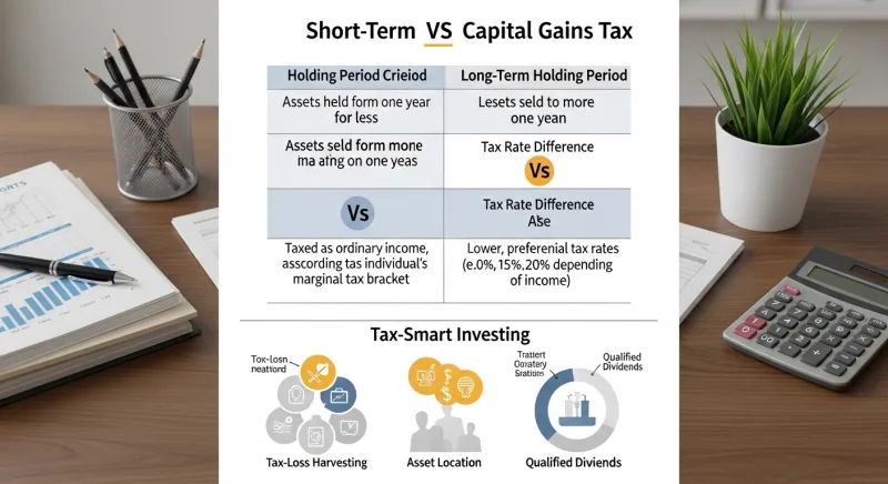 Capital Gains Tax Explained: Short-Term vs Long-Term Rates