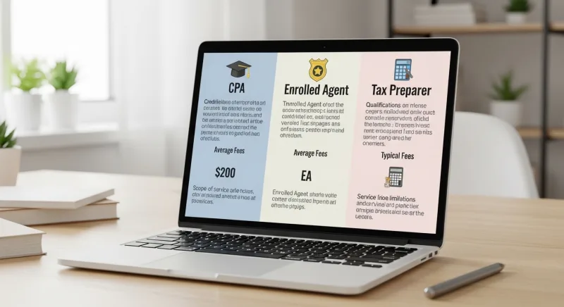 How to Choose a Tax Professional: CPA vs EA vs Tax Preparer