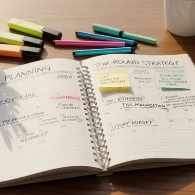 Tax Planning Strategies: Year-Round Tips to Lower Your Tax Bill