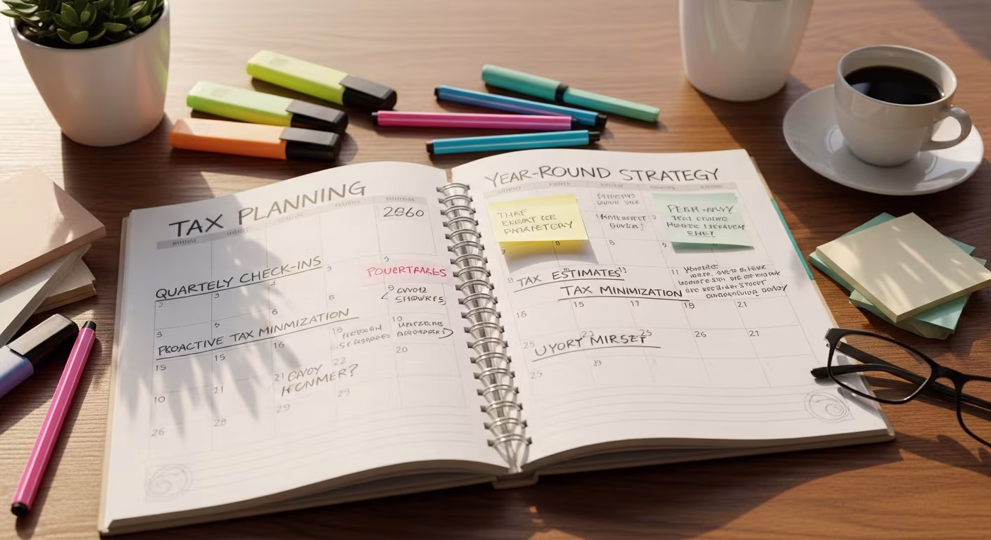 Tax Planning Strategies: Year-Round Tips to Lower Your Tax Bill