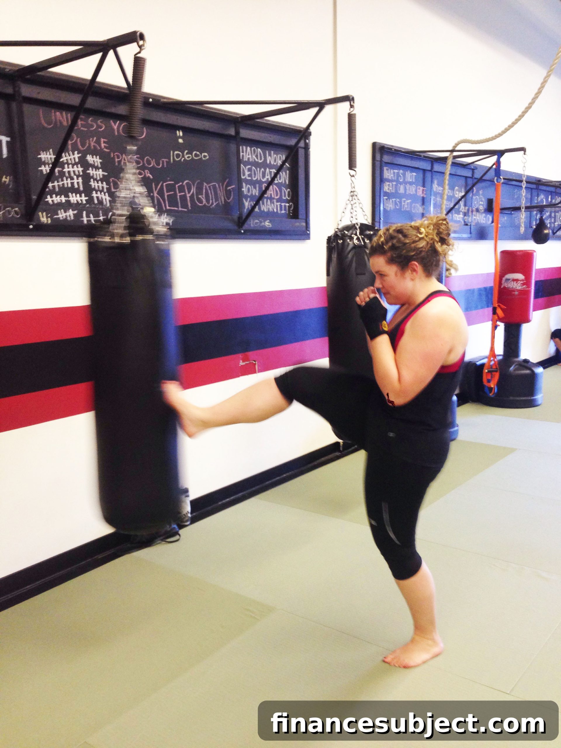 Lindsay Tithecott, 29, is trying to find savings by cutting down on fitness classes. 