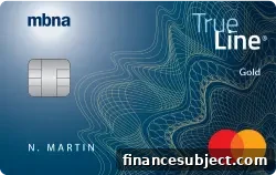MBNA True Line Gold Mastercard