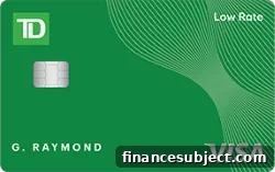 TD Low Rate Visa Card