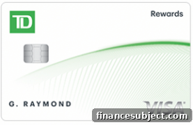 TD Rewards Visa Card