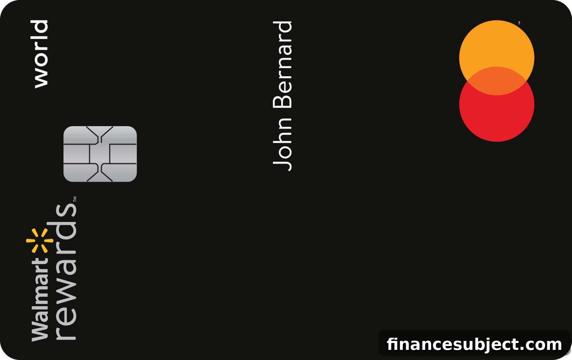 Walmart Rewards World Mastercard