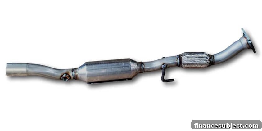 A pipe-shaped auto part with two thicker sections