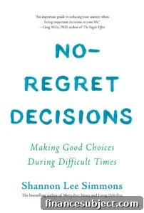 The book cover for No-Regret Decisions is pictured.
