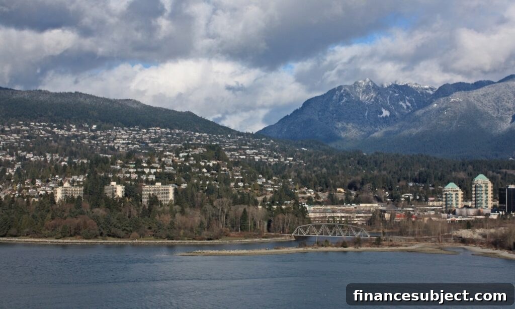 View of West Vancouver from Prospect Point