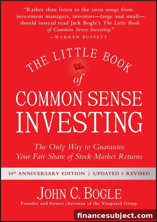 Cover of The Little Book of Common Sense Investing