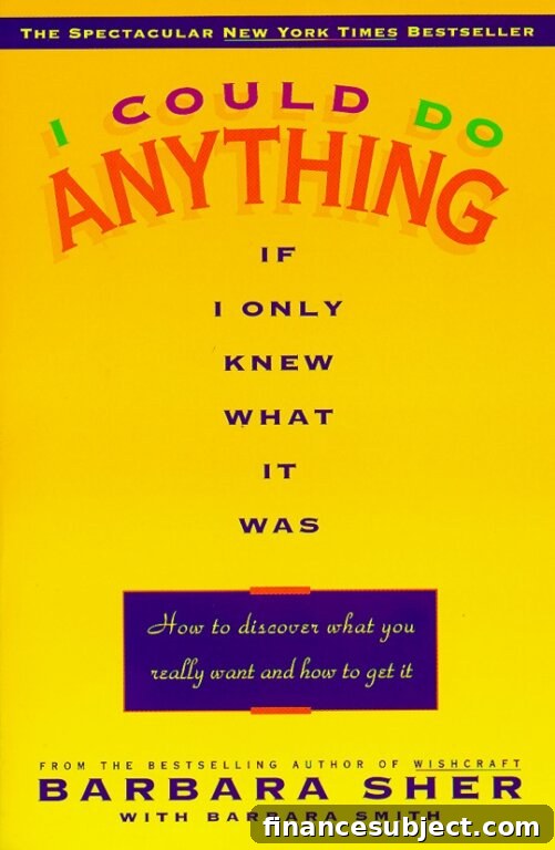 Cover of Barbara Sher's book I Could Do Anything If I Only Knew What It Was