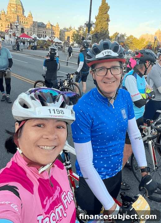 Cyclists at a Tour de Victoria event