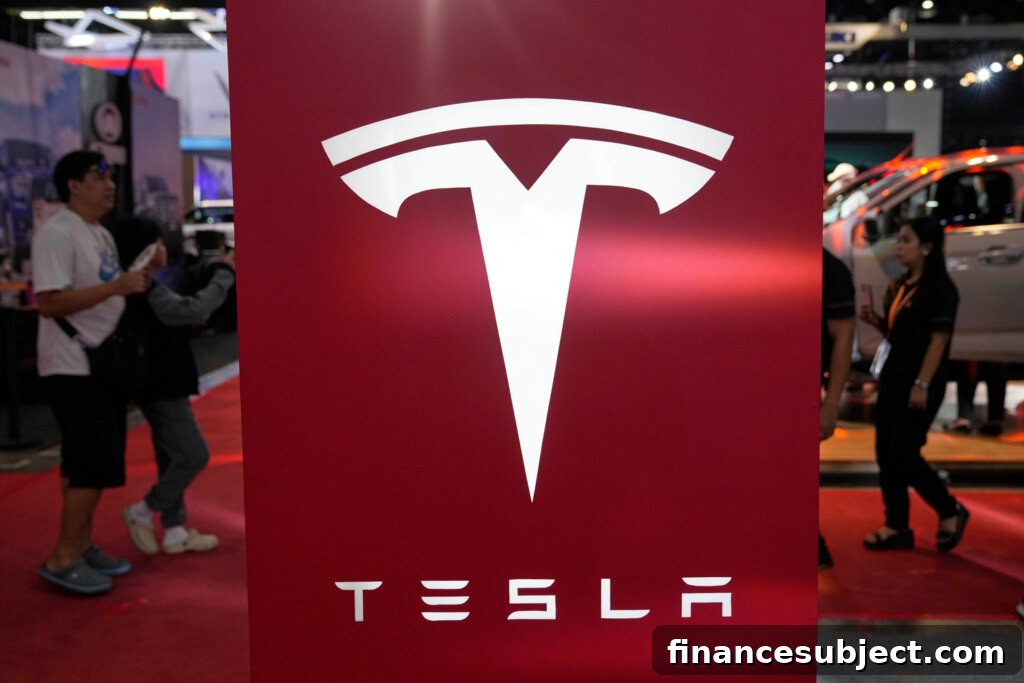 Tesla sign