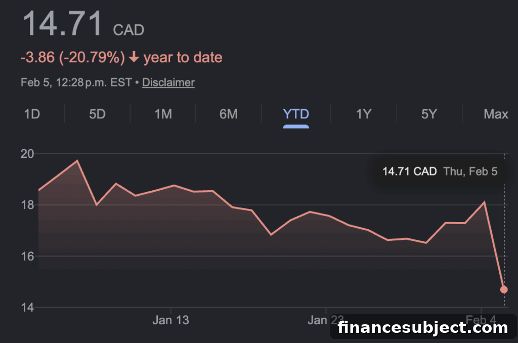 Canada Goose results