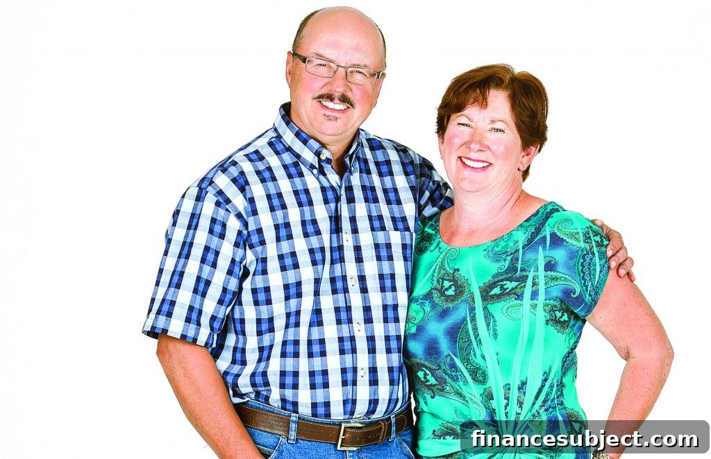 Edward and Penelope Arneson of Cochrane, Alta. (Photo by CHRIS BOLIN)